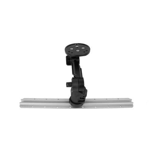 YakAttack Round Base Fish Finder Mount with Track Mounted LockNLoad Mounting System YakAttack Round Base Fish Finder Mount with Track Mounted LockNLoad Mounting System