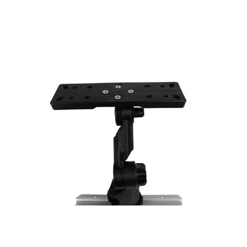 YakAttack Rectangular Fish Finder Mount with Track Mounted LockNLoad Mounting System YakAttack Rectangular Fish Finder Mount with Track Mounted LockNLoad Mounting System