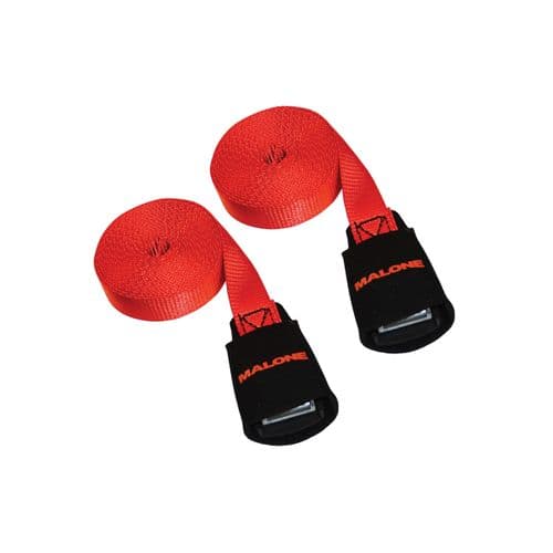 Malone 12' Load Strap 2PK with foam buckle sleeve Malone 12' Load Strap 2PK with foam buckle sleeve