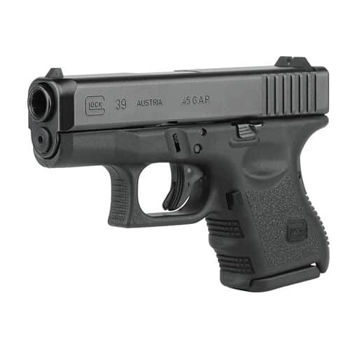 Glock 39 Sub Compact .45 GAP G39 Semi Automatic Handgun Glock 39 Sub Compact .45 GAP G39 Semi Automatic Handgun