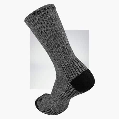 EcoSox Bamboo Crew Socks - Medium 9-11 Grey/Black EcoSox Bamboo Crew Socks - Medium 9-11 Grey/Black