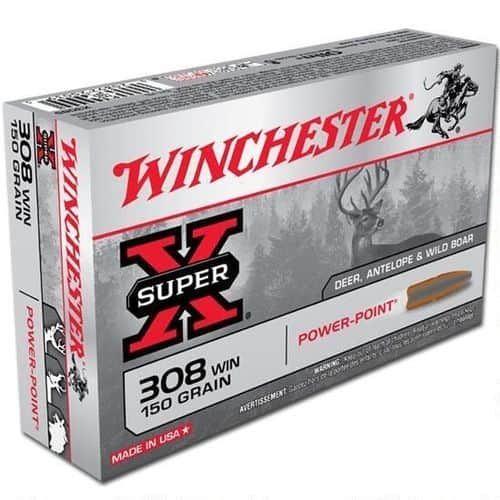 Winchester Ammo Power-Point 308 Win 150 gr Power Point - X3085 Winchester Ammo Power-Point 308 Win 150 gr Power Point - X3085