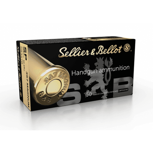 Sellier & Bellot 357 Magnum 158gr Soft Point Box of 50 Sellier & Bellot 357 Magnum 158gr Soft Point Box of 50