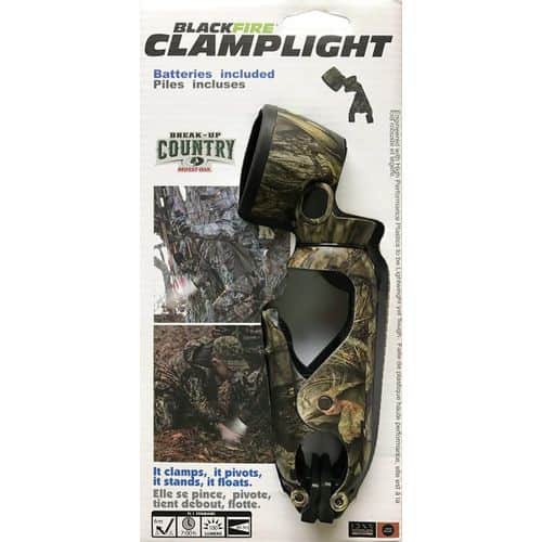 Blackfire Mossy Oak LED Clamplight with Swivel Hea Blackfire Mossy Oak LED Clamplight with Swivel Hea