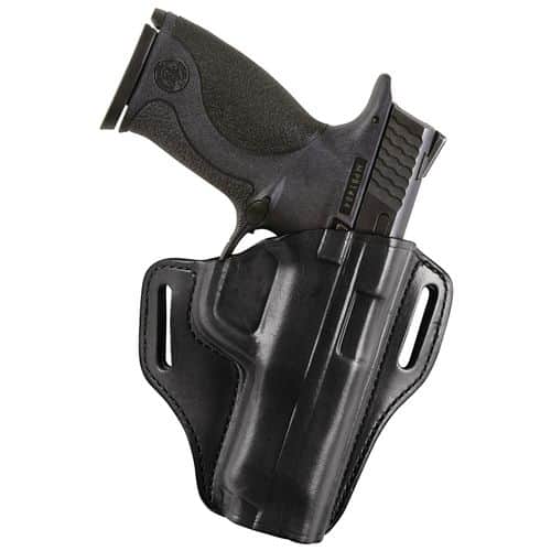 Bianchi #57 Remedy Open Top Leather Holster, Black, Right Hand, SZ18, Springfield XDS Bianchi #57 Remedy Open Top Leather Holster, Black, Right Hand, SZ18, Springfield XDS