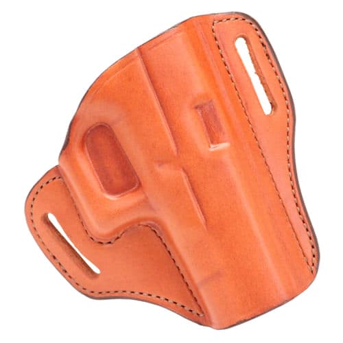 Bianchi #57 Remedy Open Top Leather Holster, Tan, Right Hand, SZ11, Glock 19, 23, 32 Bianchi #57 Remedy Open Top Leather Holster, Tan, Right Hand, SZ11, Glock 19, 23, 32