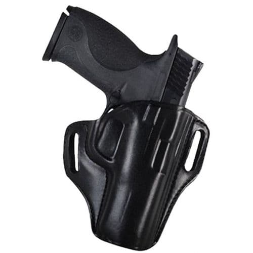 Bianchi #57 Remedy Open Top Leather Holster, Black, Right Hand, SZ14, Glock 17, 22, 31 Bianchi #57 Remedy Open Top Leather Holster, Black, Right Hand, SZ14, Glock 17, 22, 31
