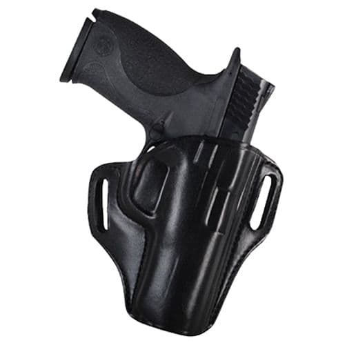 Bianchi #57 Remedy Open Top Leather Holster, Black, Right Hand, SZ13A, S&W M&P 9C (3.5") Bianchi #57 Remedy Open Top Leather Holster, Black, Right Hand, SZ13A, S&W M&P 9C (3.5")