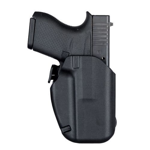Safariland 571-179-411 571 7TS GLS Slim Holster, Micro-Paddle, Plain Black, RH, S&W M&P Shield 9mm, .40 Safariland 571-179-411 571 7TS GLS Slim Holster, Micro-Paddle, Plain Black, RH, S&W M&P Shield 9mm, .40