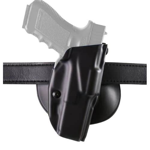 Safariland 6378 ALS Suede Lined SafariLaminate Concealment Holster Flexible Paddle Adjustable Belt Loop Plain Black Glock 17 22 31 Safariland 6378 ALS Suede Lined SafariLaminate Concealment Holster Flexible Paddle Adjustable Belt Loop Plain Black Glock 17 22 31
