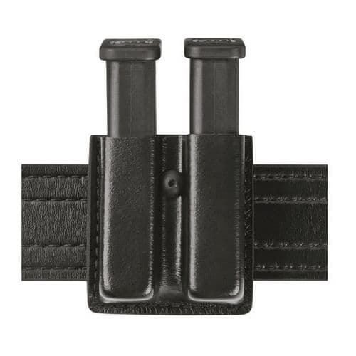 Safariland 79-83-13 079 Open Top Double Magazine Pouch, Snap-On, Double Stacked 9mm Magazines (GL17, 22), STX Tactical Black Safariland 79-83-13 079 Open Top Double Magazine Pouch, Snap-On, Double Stacked 9mm Magazines (GL17, 22), STX Tactical Black
