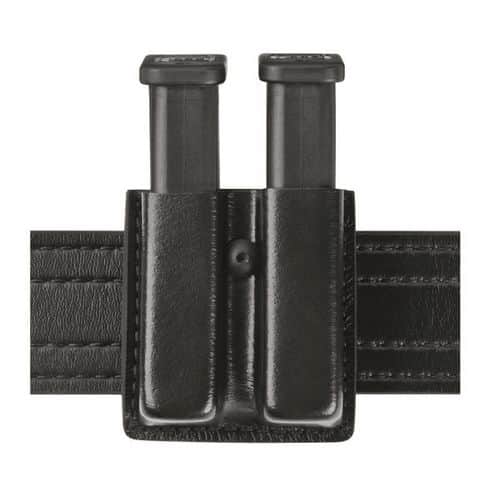 Safariland 79-83-13 079 Open Top Double Magazine Pouch, Snap-On, Double Stacked 9mm Magazines (GL17, 22), STX Tactical Black Safariland 79-83-13 079 Open Top Double Magazine Pouch, Snap-On, Double Stacked 9mm Magazines (GL17, 22), STX Tactical Black