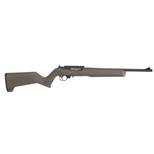 Thompson Center Arms T/CR22, Semi-automatic, 22 Lr, 17" Threaded Barrel, Synthetic, Right Hand, 1 Mag, 10 Round, Fiber Optic Thompson Center Arms T/CR22, Semi-automatic, 22 Lr, 17" Threaded Barrel, Synthetic, Right Hand, 1 Mag, 10 Round, Fiber Optic