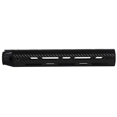 Lancer LCR5 Carbon Fiber Mid-Length Free Float Handguard 12 Inch No Rail Lancer LCR5 Carbon Fiber Mid-Length Free Float Handguard 12 Inch No Rail