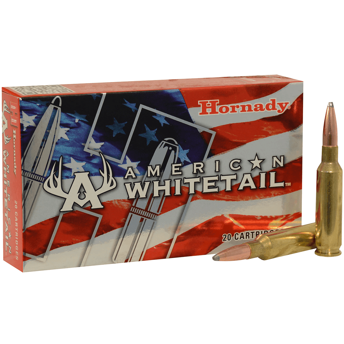 Hornady American Whitetail 6.5 Creedmoor 129gr InterLock Ammo Hornady American Whitetail 6.5 Creedmoor 129gr InterLock Ammo
