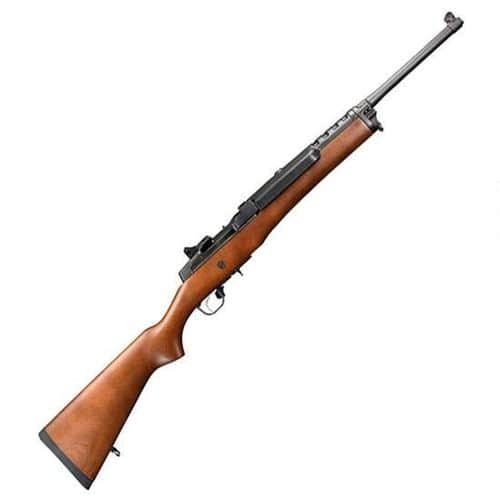 Ruger 5801 Mini-14 Ranch Semi Automatic Rifle .223 Remington 18.5" Barrel 5 Rounds Hardwood Stock Ruger 5801 Mini-14 Ranch Semi Automatic Rifle .223 Remington 18.5" Barrel 5 Rounds Hardwood Stock