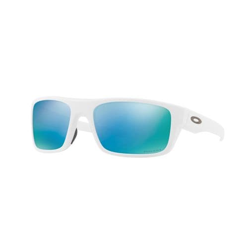 Oakley Drop Point Polished White Prism Deep H2O Polarized Sunglasses Oakley Drop Point Polished White Prism Deep H2O Polarized Sunglasses