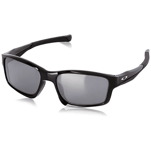 Oakley Men's Chainlink Black Rectangle Sunglasses Oakley Men's Chainlink Black Rectangle Sunglasses