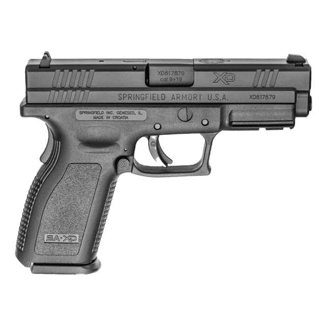 Springfield Armory Defend Your Legacy Series XD 4" Service Model 9mm Handgun Springfield Armory Defend Your Legacy Series XD 4" Service Model 9mm Handgun