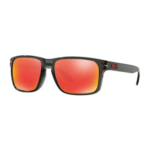 Oakley Holbrook Sunglasses Gray Smoke/Ruby Iridium Oakley Holbrook Sunglasses Gray Smoke/Ruby Iridium