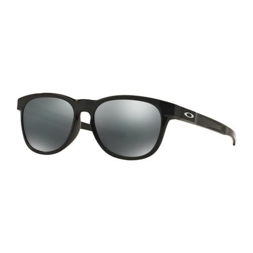 Oakley Stringer Sunglasses Polished Black Frame / Black Iridium Lens Oakley Stringer Sunglasses Polished Black Frame / Black Iridium Lens