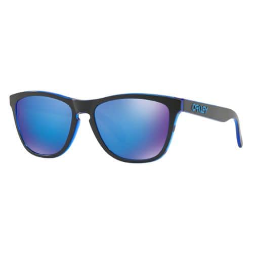 Oakley Frogskins (Eclipse Blue w/ Sapphire Iridium) Sport Sunglasses Oakley Frogskins (Eclipse Blue w/ Sapphire Iridium) Sport Sunglasses