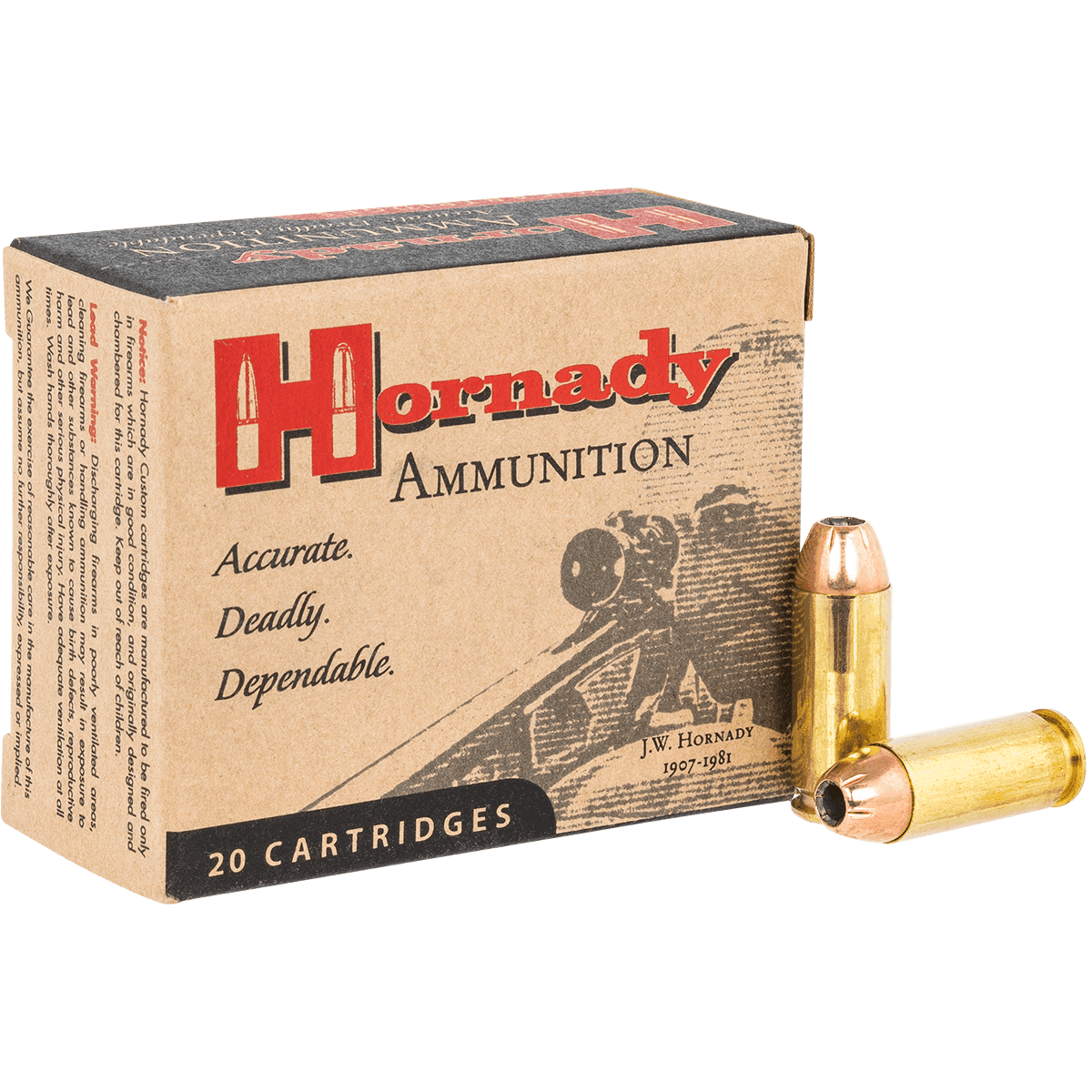 Hornady Custom 10mm Auto 180 Grain HP XTP Defensive Ammunition Hornady Custom 10mm Auto 180 Grain HP XTP Defensive Ammunition