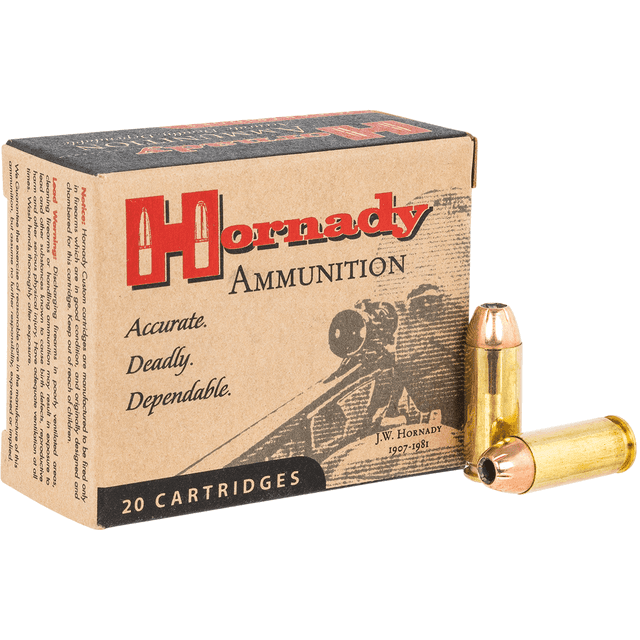 Hornady Custom 10mm Auto 180 Grain HP XTP Defensive Ammunition Hornady Custom 10mm Auto 180 Grain HP XTP Defensive Ammunition