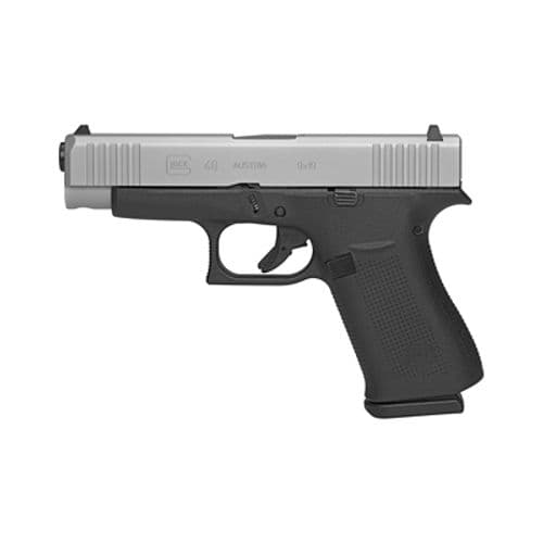 Glock 48 Pistol 9mm 4.17in 10rd Silver Black Glock 48 Pistol 9mm 4.17in 10rd Silver Black