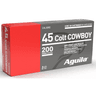 Aguila Cowboy Action .45 LC Ammunition 50 Rounds 200 Grain SP 600fps Aguila Cowboy Action .45 LC Ammunition 50 Rounds 200 Grain SP 600fps