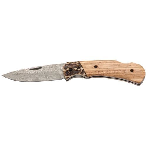 Browning Second Chance Folding Knife, Stag/Zebrawood Browning Second Chance Folding Knife, Stag/Zebrawood