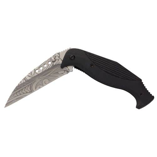 Browning Knives 210BL Wihongi Linerlock Stainless Wharncliffe Blade Knife with Black G-10 Handle Browning Knives 210BL Wihongi Linerlock Stainless Wharncliffe Blade Knife with Black G-10 Handle