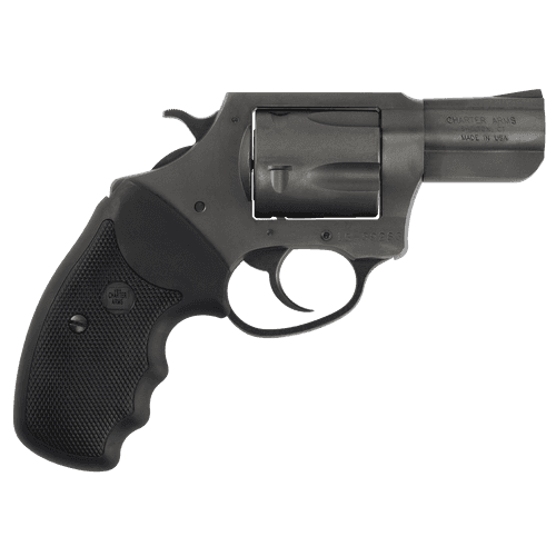 Charter Arms Pitbull Revolver Single/Double 40 Smith & Wesson (S&W) 2.3" 5 Rd Black Rubber Grip Black Nitride Charter Arms Pitbull Revolver Single/Double 40 Smith & Wesson (S&W) 2.3" 5 Rd Black Rubber Grip Black Nitride