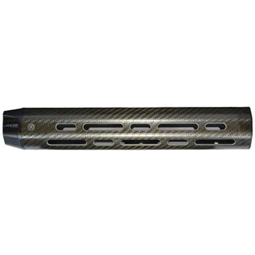 Lancer LCH7 Rifle Length DPMS LR-308 12.5" Free Float Hand Guard Cooling Slots No Top Rail Carbon Fiber Black Lancer LCH7 Rifle Length DPMS LR-308 12.5" Free Float Hand Guard Cooling Slots No Top Rail Carbon Fiber Black