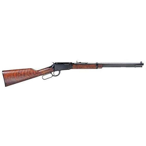 Henry Repeating Arms Octagon Model Lever Action Rimfire Rifle .17 HMR 20" Octagon Barrel 11 Rounds American Walnut Stock Blued Finish Henry Repeating Arms Octagon Model Lever Action Rimfire Rifle .17 HMR 20" Octagon Barrel 11 Rounds American Walnut Stock Blued Finish