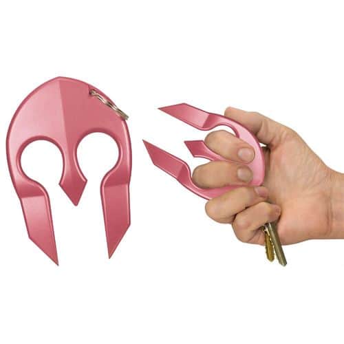 Personal Security Products Spartan Protection Keychain Impact Reistant Polymer Pink Personal Security Products Spartan Protection Keychain Impact Reistant Polymer Pink