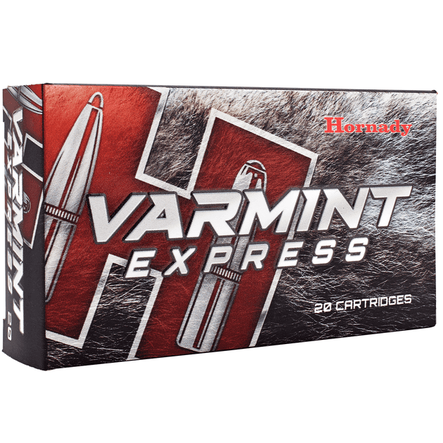 Hornady Varmint Express .223 Remington Ammunition 20 Rounds 55 Grain Hornady V-Max Polymer Tip Projectile 3240fps Hornady Varmint Express .223 Remington Ammunition 20 Rounds 55 Grain Hornady V-Max Polymer Tip Projectile 3240fps