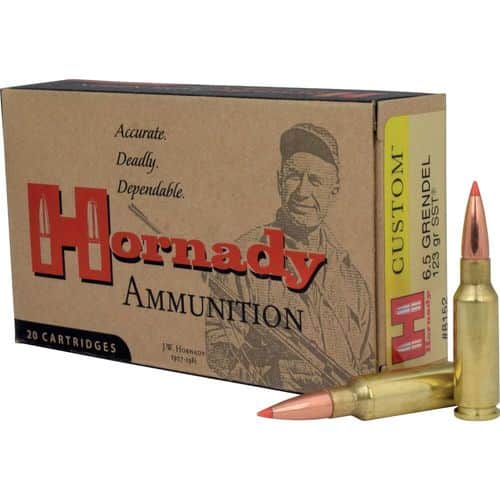 Hornady Custom 6.5 Grendel 123 Grain SST Hornady Custom 6.5 Grendel 123 Grain SST