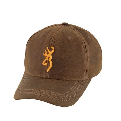 Browning 308412881 Buckmark Brown Dura Wax 3d Cap Browning 308412881 Buckmark Brown Dura Wax 3d Cap