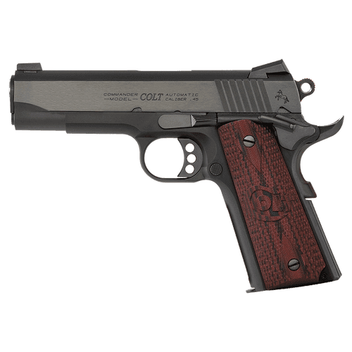 Colt 1911 Lightweight Commander Pistol .45 ACP 4.25in 8rd Blued Colt 1911 Lightweight Commander Pistol .45 ACP 4.25in 8rd Blued