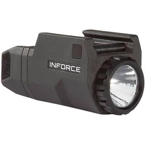 INFORCE APLc Compact GLOCK Rail Mounted LED Tactical Light 200 Lumen Black INFORCE APLc Compact GLOCK Rail Mounted LED Tactical Light 200 Lumen Black