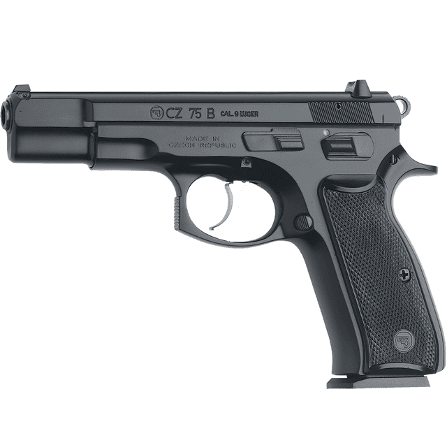 CZ-USA 91102 CZ 75 B 9mm Luger 16+1 4.60" Handgun CZ-USA 91102 CZ 75 B 9mm Luger 16+1 4.60" Handgun