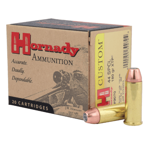 Hornady 9070 Custom 44 Special 180 GR XTP Jacket Hollow Point 20 Bx Hornady 9070 Custom 44 Special 180 GR XTP Jacket Hollow Point 20 Bx