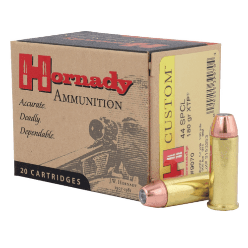 Hornady 9070 Custom 44 Special 180 GR XTP Jacket Hollow Point 20 Bx Hornady 9070 Custom 44 Special 180 GR XTP Jacket Hollow Point 20 Bx