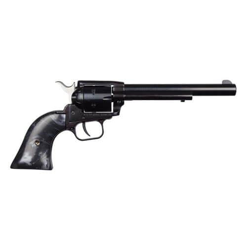 Heritage Rough Rider Revolver .22 LR 6.5in 6rd Blued Black Pearl Heritage Rough Rider Revolver .22 LR 6.5in 6rd Blued Black Pearl