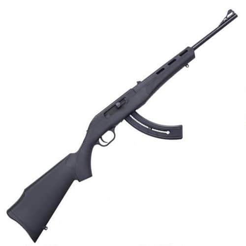 Mossberg Blaze Semi Auto Rimfire Rifle .22 Long Rifle 16.5" Barrel 26 Rounds Synthetic Stock Blued Finish 37314 Mossberg Blaze Semi Auto Rimfire Rifle .22 Long Rifle 16.5" Barrel 26 Rounds Synthetic Stock Blued Finish 37314