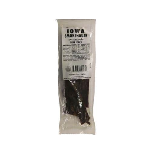 Iowa Smokehouse Spicy Jalapeno Beef Jerky 00547 Iowa Smokehouse Spicy Jalapeno Beef Jerky 00547