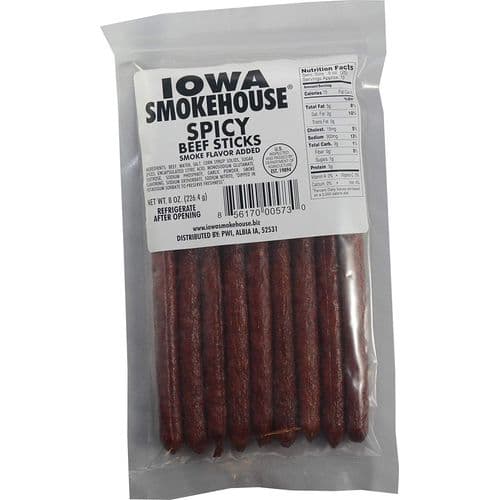 Iowa smokehouse Spicy beef sticks 00573 Iowa smokehouse Spicy beef sticks 00573