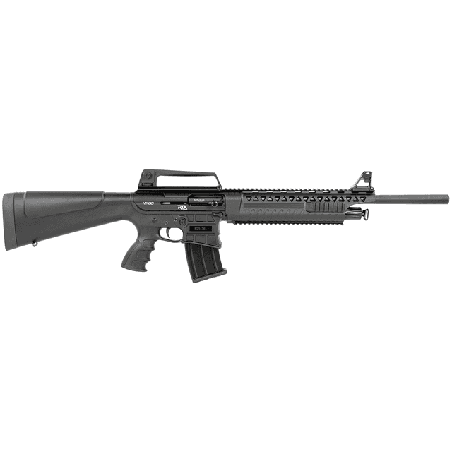 Rock Island Armory VR60 AR Style Semi-Auto Shotgun 12 Gauge 3" Chamber 20" Barrel 5 Rounds Gas Operated Aluminum Upper Receiver Polymer Rock Island Armory VR60 AR Style Semi-Auto Shotgun 12 Gauge 3" Chamber 20" Barrel 5 Rounds Gas Operated Aluminum Upper Receiver Polymer