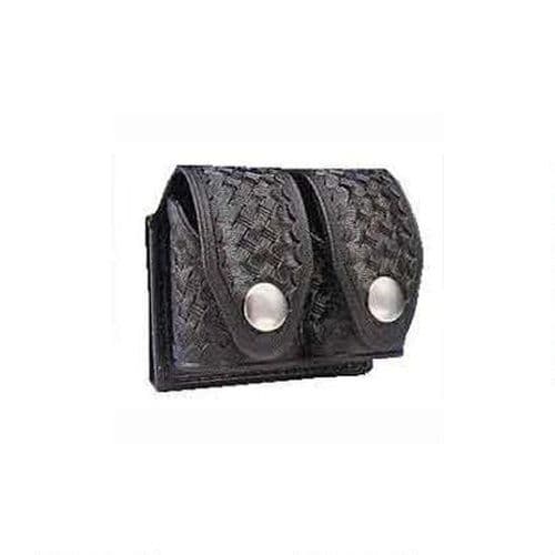 HKS Medium Speedloader Carry Case Dupont Hytrel Basketweave Black 203MBB HKS Medium Speedloader Carry Case Dupont Hytrel Basketweave Black 203MBB